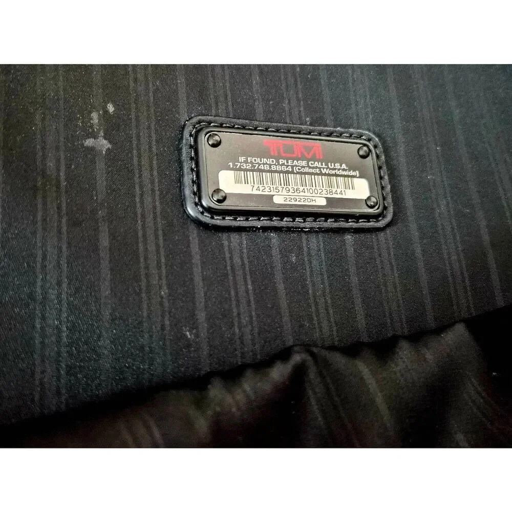 Tumi carryon luggage